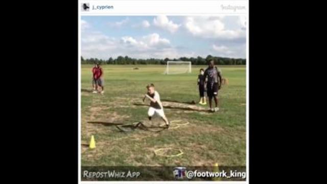 This Little Kid's Footwork Is Way Better Than Yours