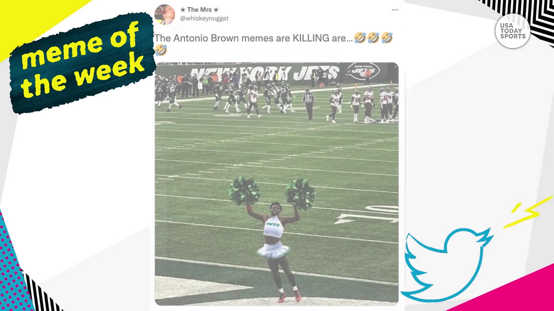 Antonio Brown video: Bucs WR released after stripping off jersey, pads and  leaving Week 17 game vs. Jets - DraftKings Network