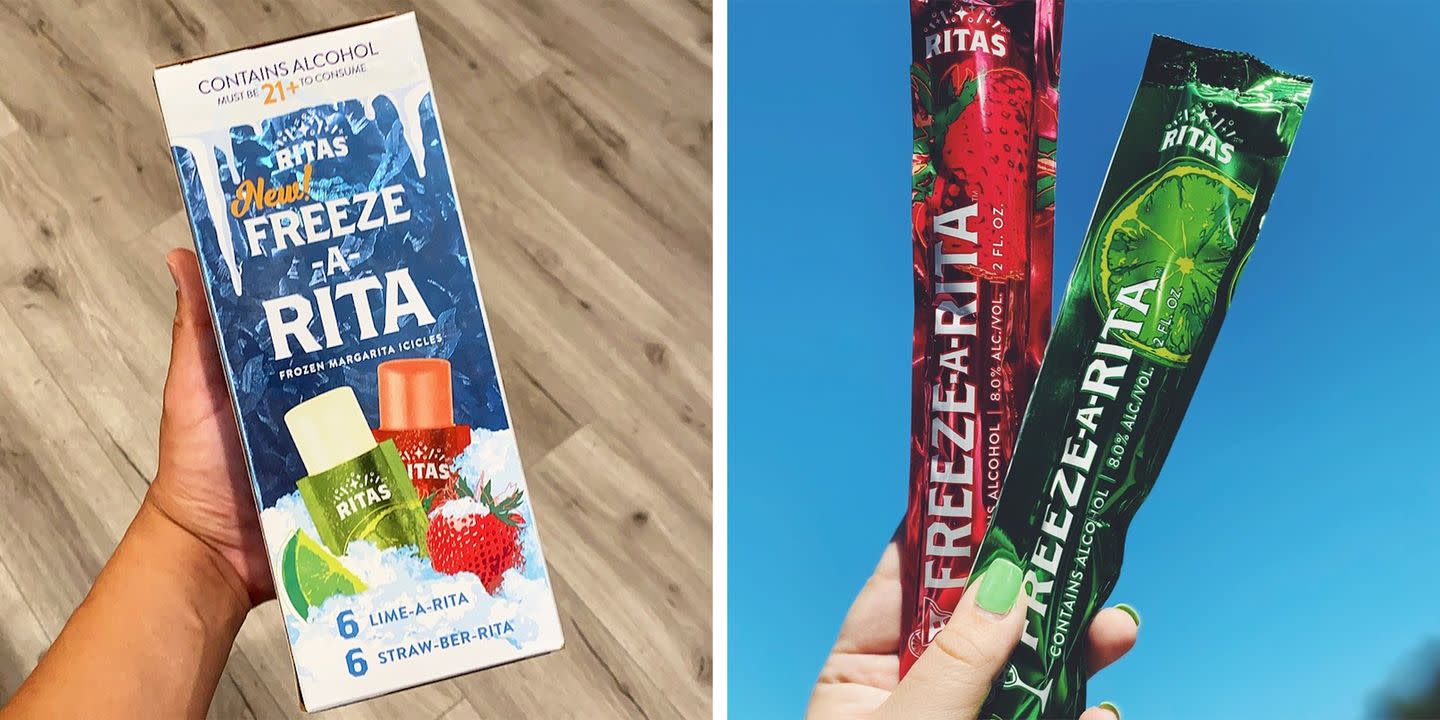 Ritas Has New Frozen Margarita Ice Pops With 8% ABV in Lime and ...