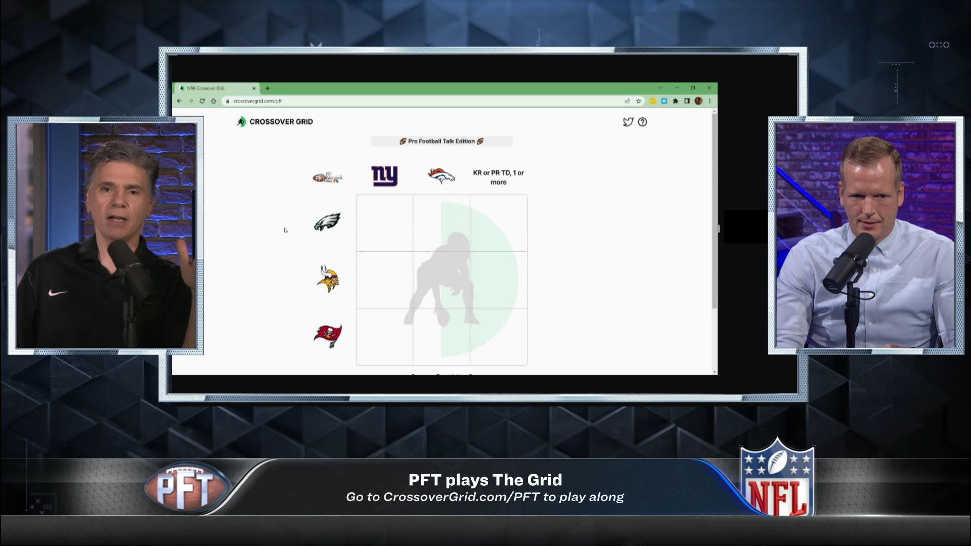 PFT plays The Grid: Featuring Giants, Vikings, Cowboys, Dolphins, Pro  Football Talk