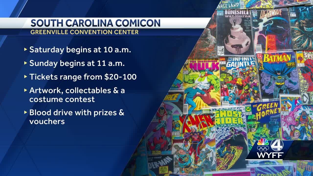 SC Comicon returns for its 10th anniversary in Greenville