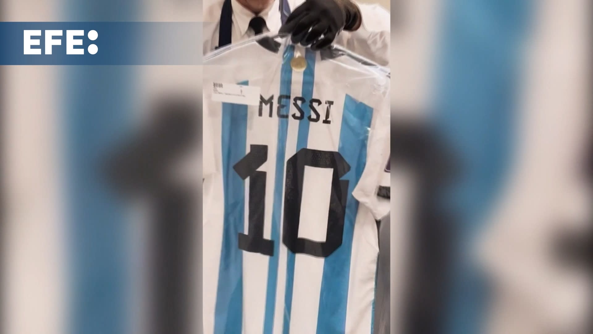 La camiseta de Messi en el Mundial de Qatar ya es lo más vendido del mundo,  y su precio de reventa está disparado