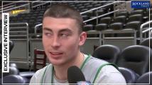 EXCLUSIVE: Payton Pritchard talks Celtics' mindset ahead of a closeout Game 4