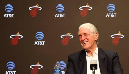 Miami Heat honoring president, ex-coach Pat Riley by naming court after him