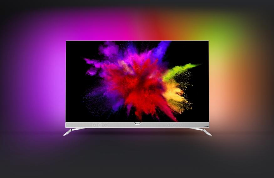 Philips' OLED TV has built-in, super colorful ambient lighting |