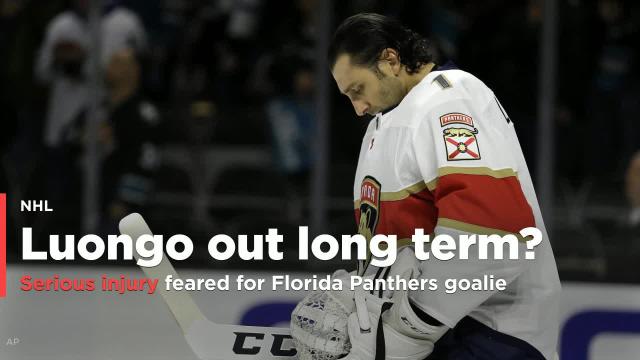 Serious injury feared for Roberto Luongo
