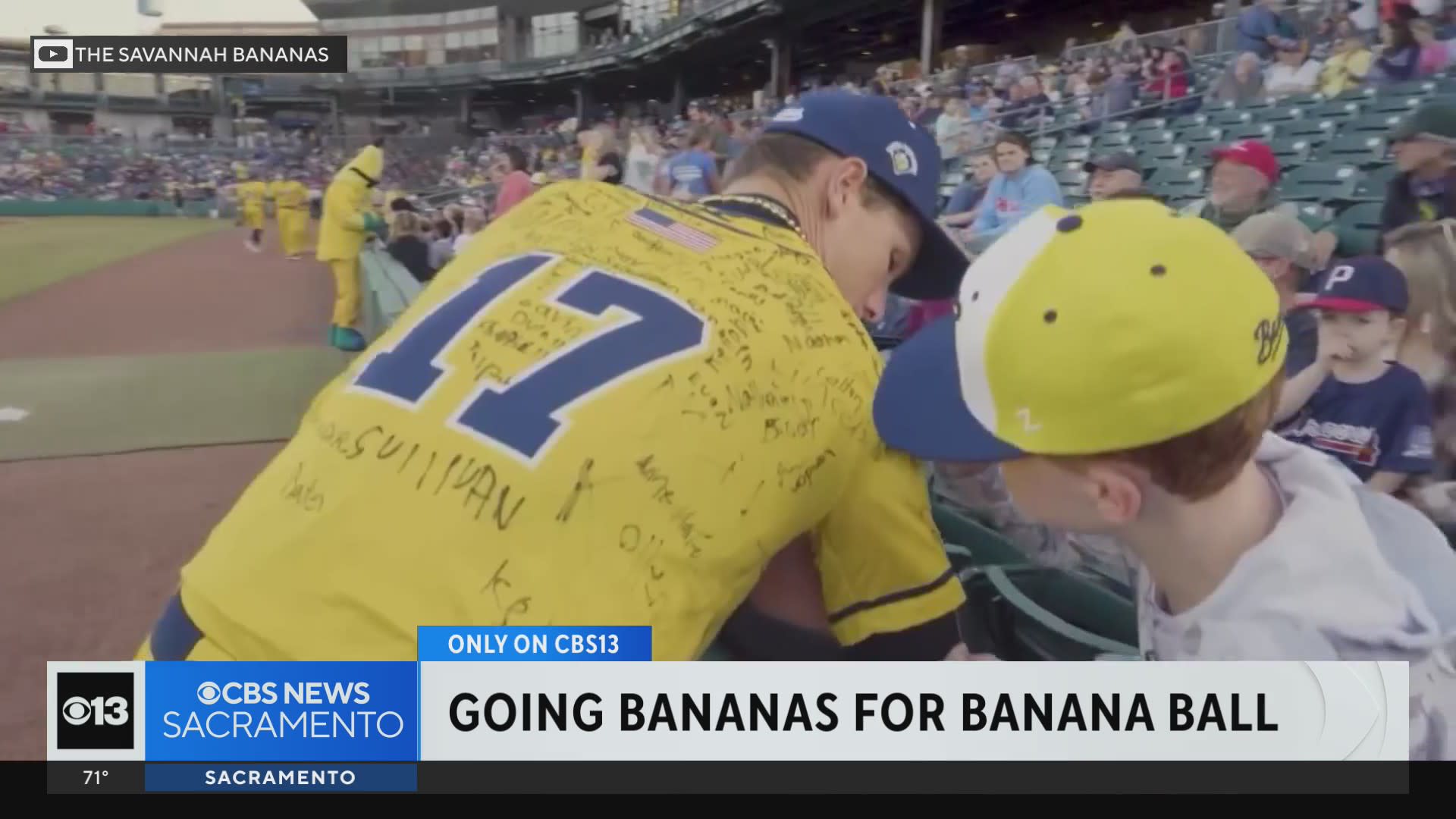 Savannah Bananas Coming to Durham