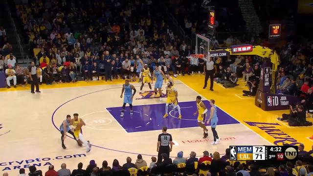 Troy Brown Jr. with a dunk vs the Memphis Grizzlies