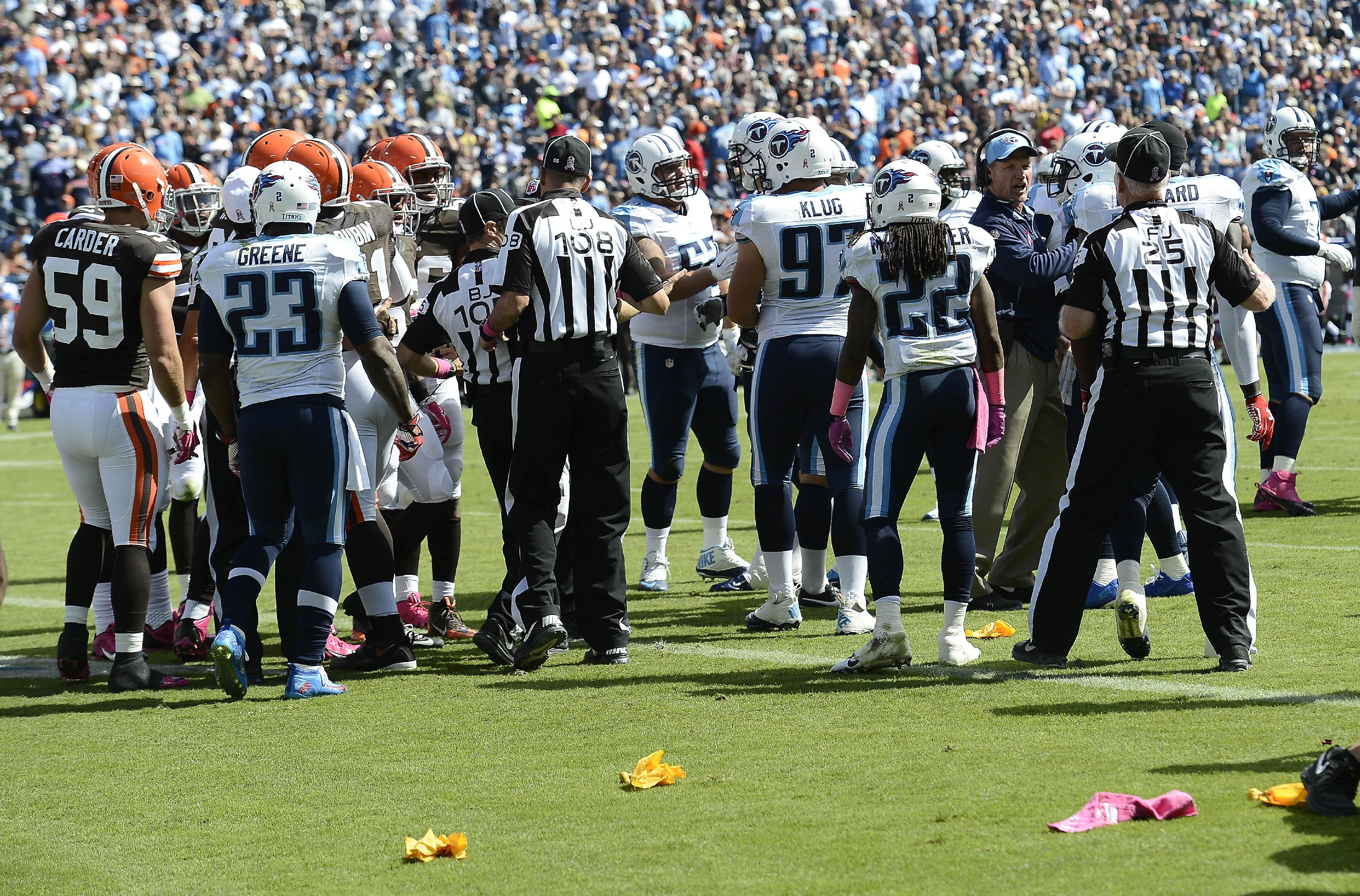 NFL penalties up more than 2 per game this season