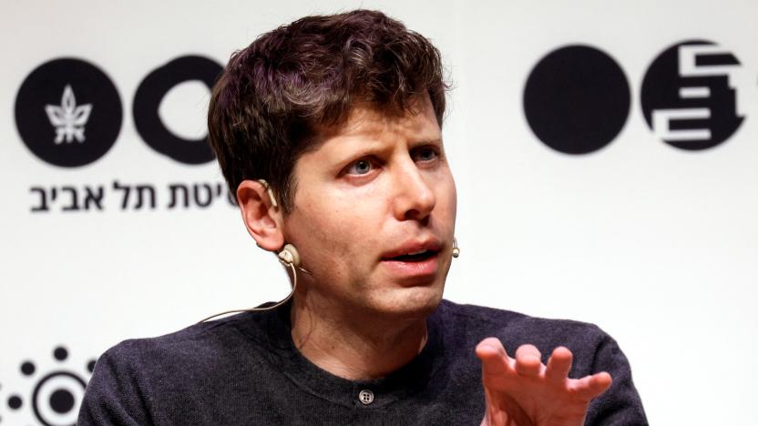 Sam Altman, CEO of Microsoft-backed OpenAI and ChatGPT creator speaks during a talk at Tel Aviv University in Tel Aviv, Israel June 5, 2023. REUTERS/Amir Cohen