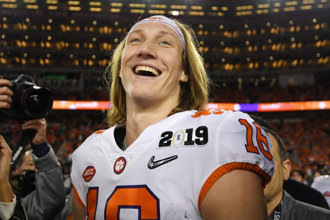 Trevor Lawrence: No. 1 Recruit, No. 1 College QB and Now No. 1 NFL Draft  Pick - WSJ