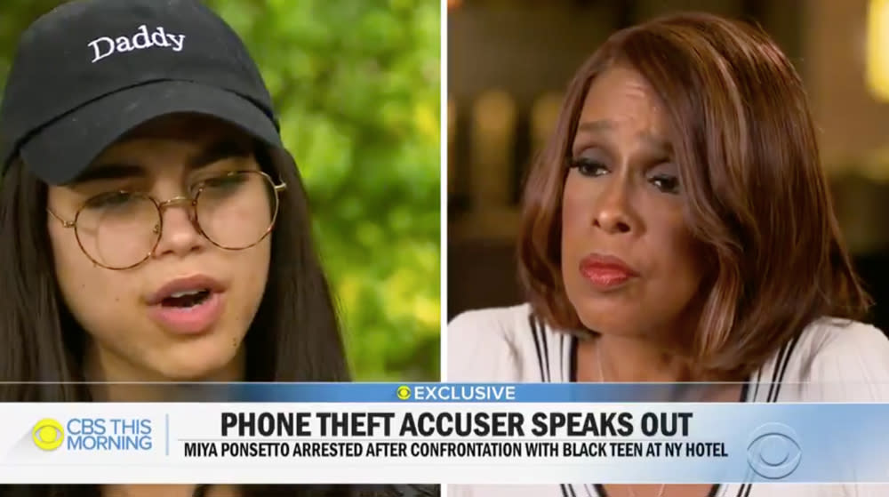 Woman Accused Of Attacking Black Teen Snaps At Gayle King During Tense Interview