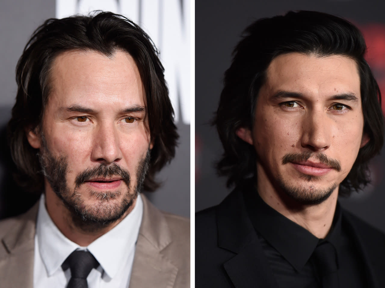 Twitter User Amusieren Sich Uber Die Ahnlichkeit Von Keanu Reeves Und Adam Driver