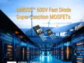 Alpha and Omega Semiconductor Releases αMOS5™ 600V FRD 95mohm and 125mohm Super Junction MOSFET