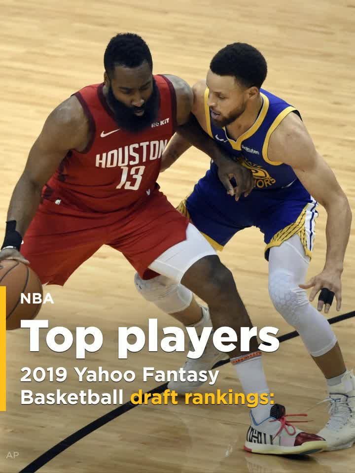 2019 Yahoo Fantasy Basketball draft rankings [Video]