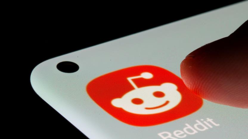 Reddit app is seen on a smartphone in this illustration taken, July 13, 2021. REUTERS/Dado Ruvic/Illustration