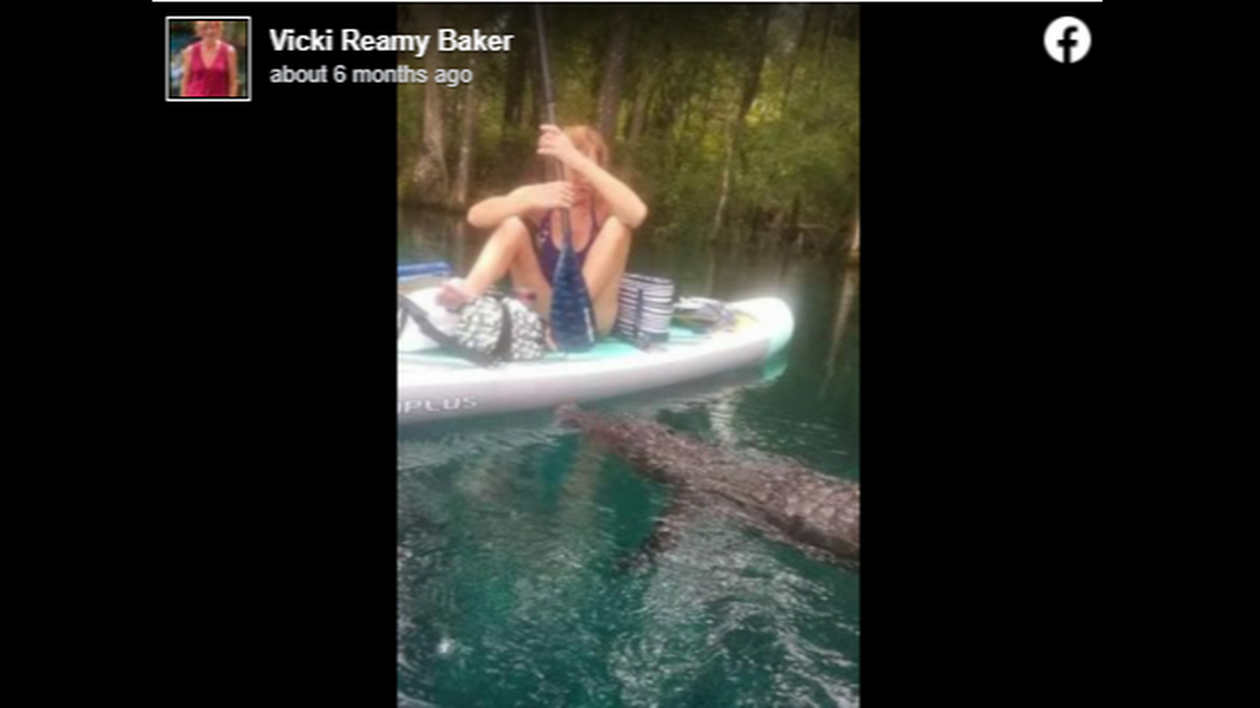 Huge alligator seen terrorizing paddleboarder on video killed in Florida state p..