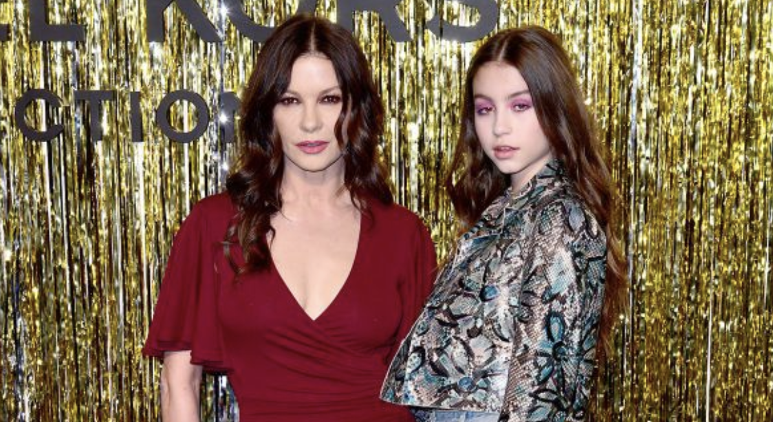 Michael Douglas, Catherine Zeta-Jones, Daughter Carys Attend NYFW