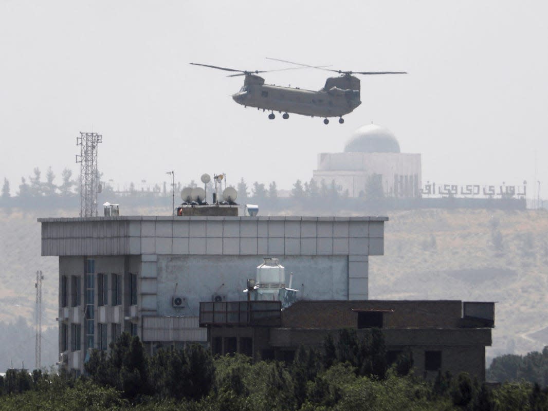 The US military has been sending troops to rescue Americans stuck outside the Kabul airport, Pentagon says