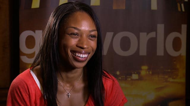 Visa ad honors Allyson Felix