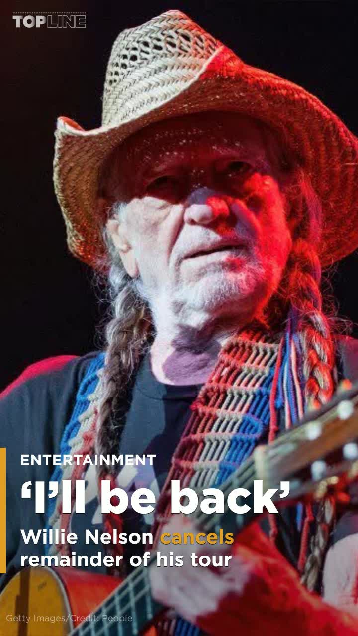 Willie Nelson's 'breathing problem' leads to tour cancellation