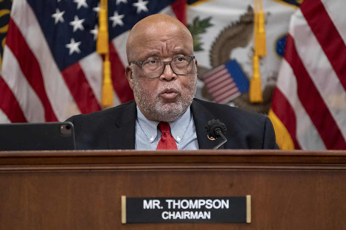 Members of Congress interacted with Jan. 6 rioters, Rep. Thompson says