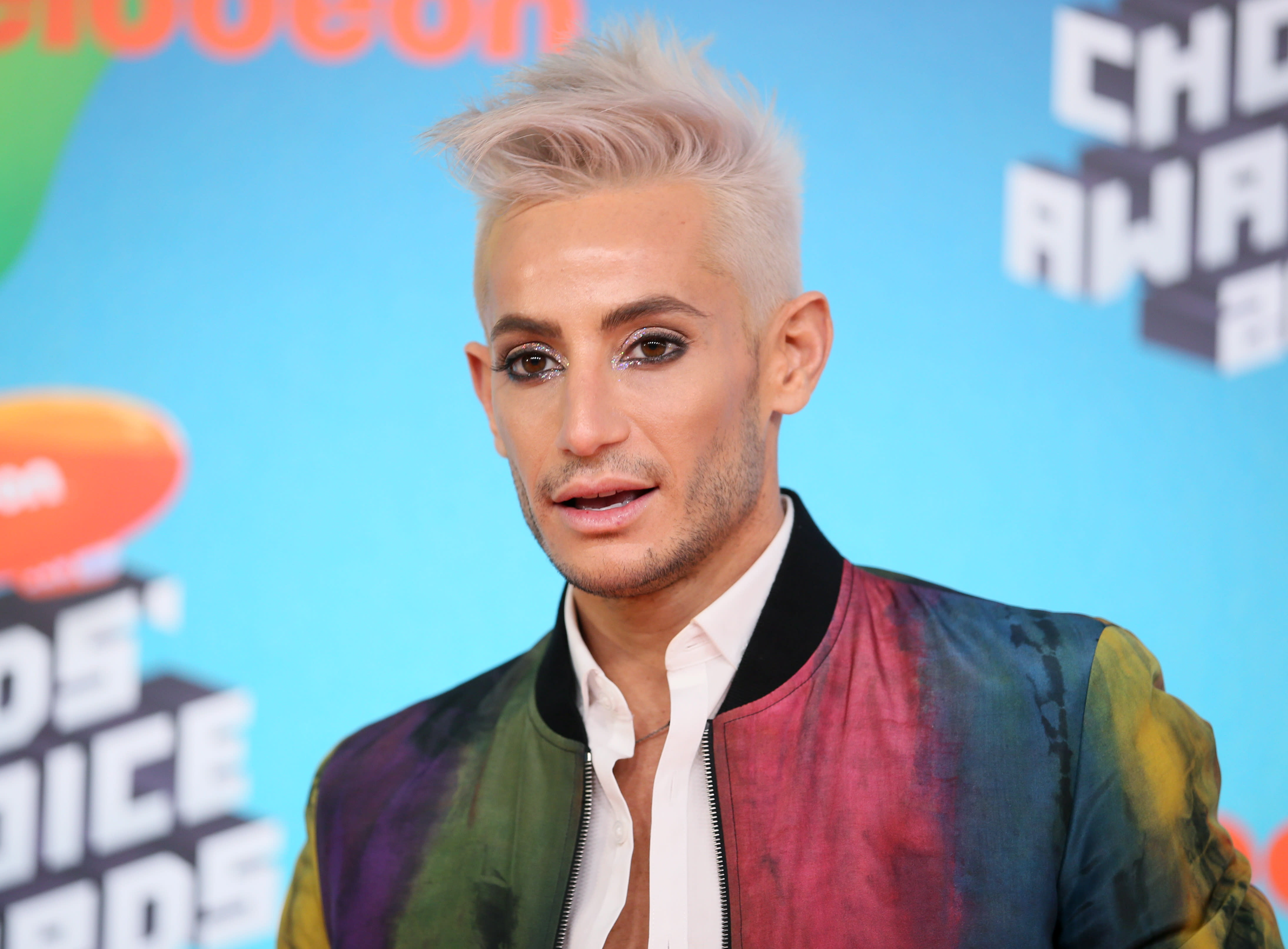 Frankie Grande's Blue Hair Is the Most Extra Thing You'll See Today - wide 9
