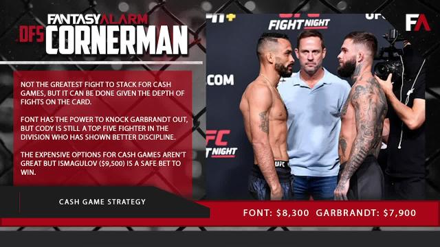 MMA DFS Cornerman: UFC Vegas 27 (Video)