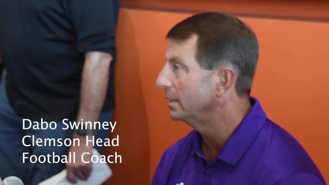 Video: Coach Swinney says there are changes in college football while Clemson culture is the same