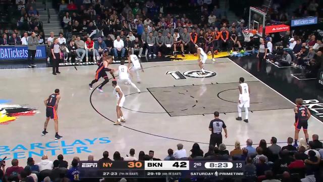 Top blocks from Brooklyn Nets vs. New York Knicks