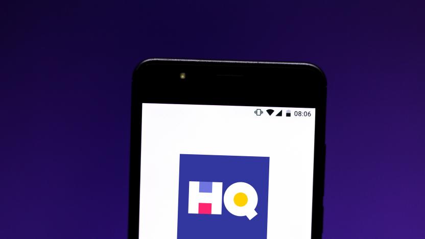 BRAZIL - 2019/07/08: In this photo illustration an HQ Trivia logo seen displayed on a smartphone. (Photo Illustration by Rafael Henrique/SOPA Images/LightRocket via Getty Images)