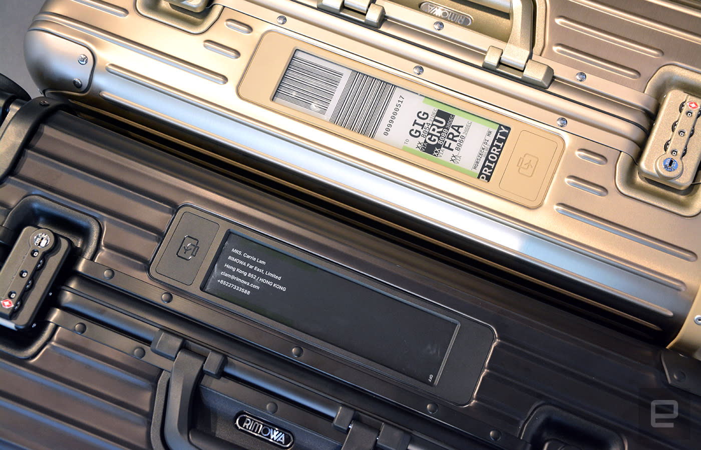 rimowa luggage tag monogram