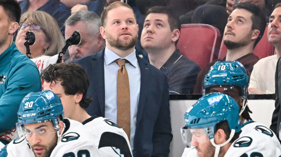  - The Sharks officially announced Ryan Warsofsky as the team's next head