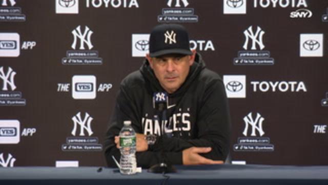 Yankees manager Aaron Boone suspended one game for on-field antics