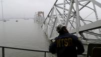 Investigators Board Baltimore Bridge Collapse Ship