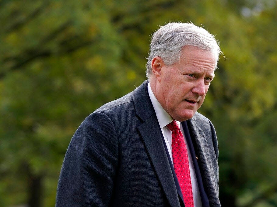 Mark Meadows undermined his own argument for withholding info from Jan. 6 invest..