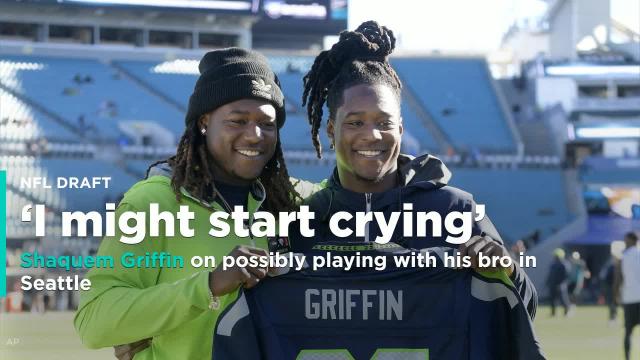 Shaquem Griffin on possibly pairing up with his brother in Seattle
