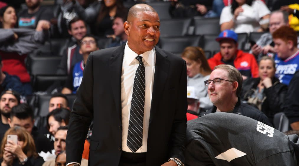 What would Doc Rivers tell fans who paid to watch Kawhi Leonard? ‘They get to see me’