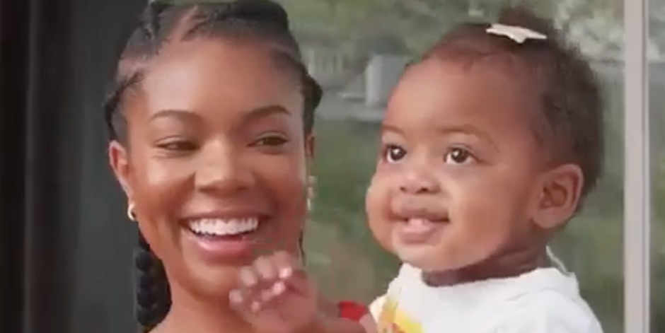 Gabrielle Union and Her Baby Girl Played the Cutest Game of Peek-a-Boo