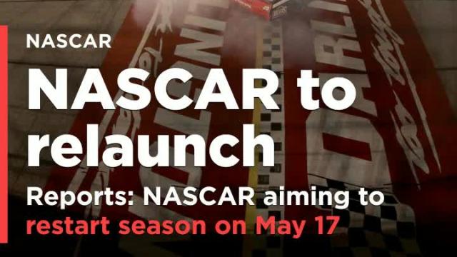 NASCAR aiming to restart season on May 17