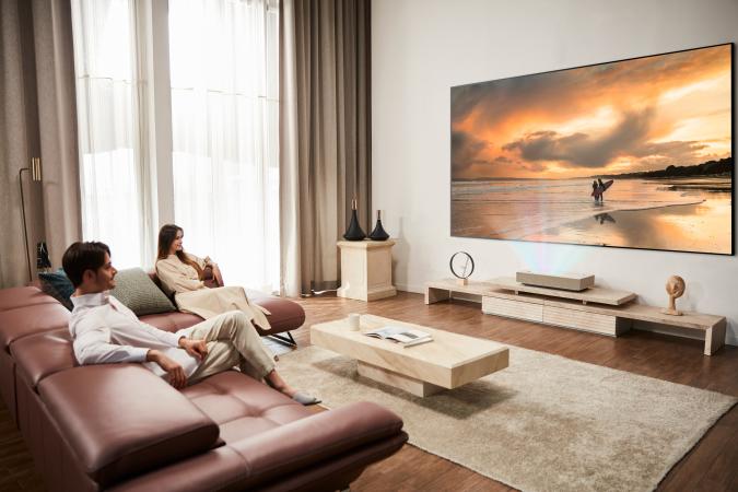 LG's newest 4K CineBeam projector pumps the brightness as much as 3,700 lumens