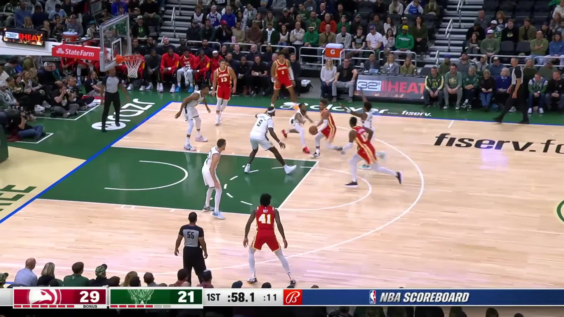 Hawks vs Bucks Game Highlights