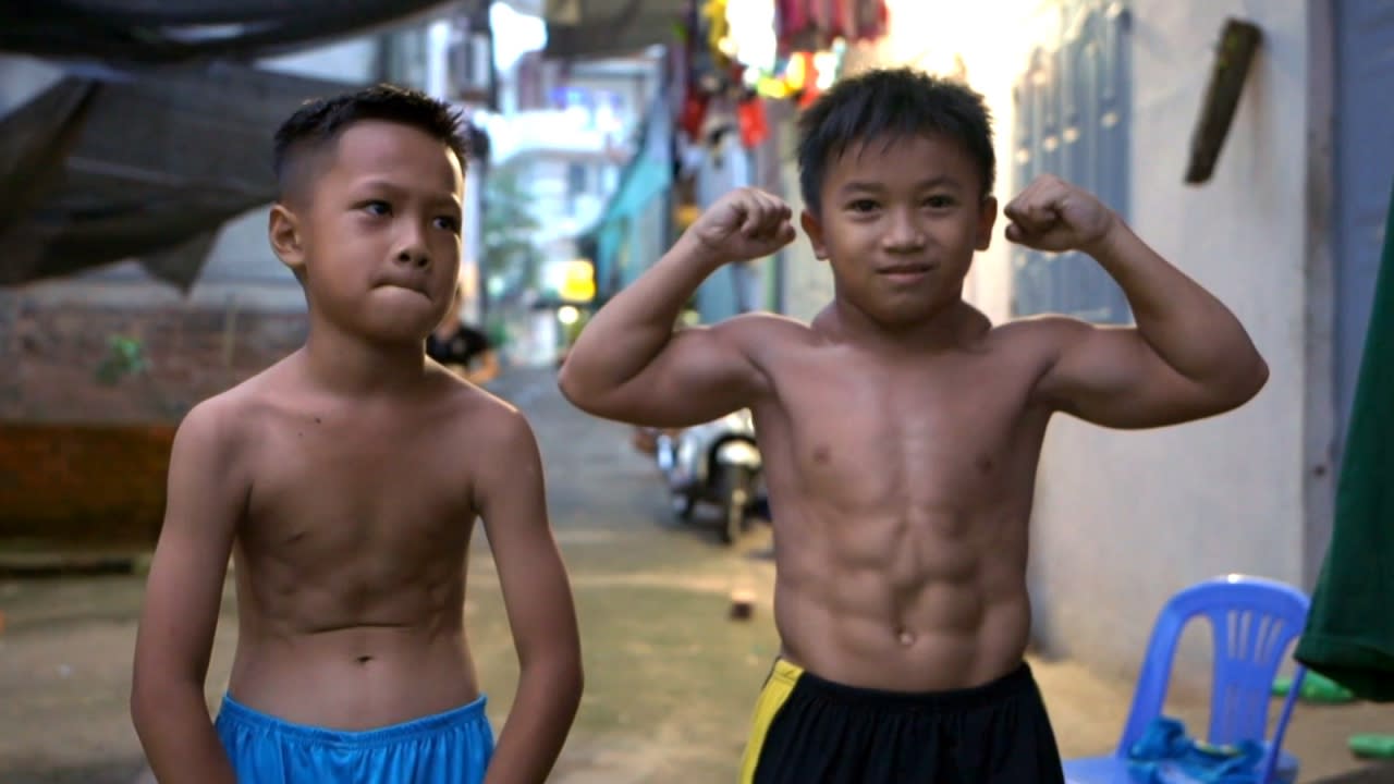 enfants musclés