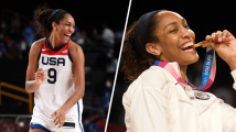 A'ja Wilson reveals where she keeps Olympic gold medal, what excites her about Paris 2024