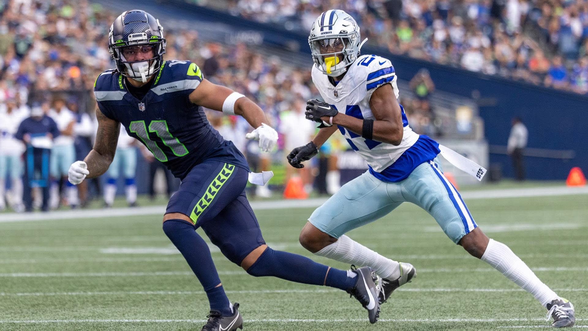 Seahawks News 9/28: Devon Witherspoon making a very early impact - Field  Gulls