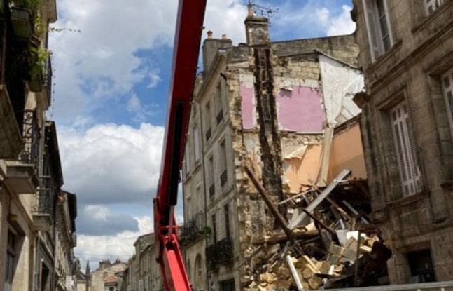 Bordeaux : Après l'effondrement d'un immeuble du centre ...