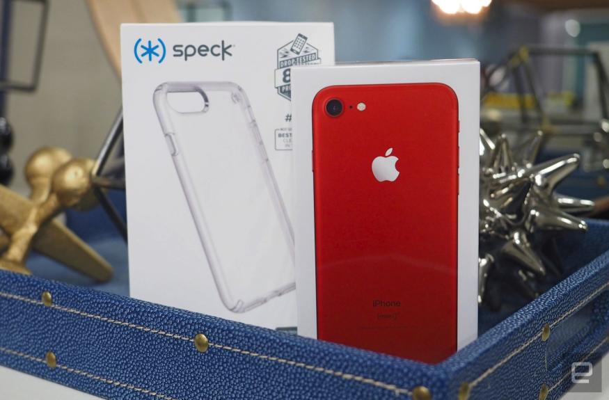 Engadget giveaway: Win a Product Red edition iPhone 7 courtesy of Speck!