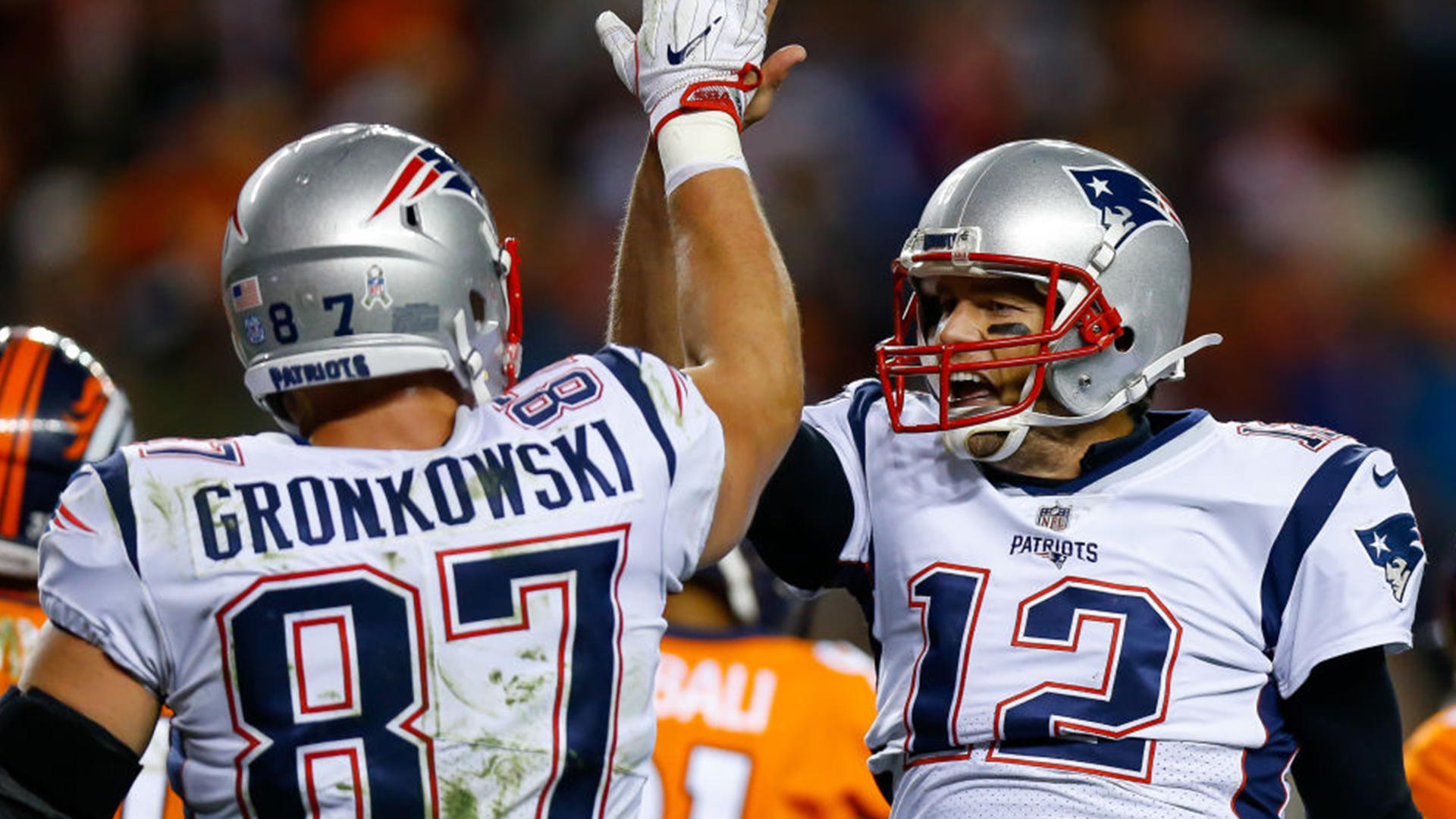 Tom Brady, Rob Gronkowski spotted in New England Patriots gear