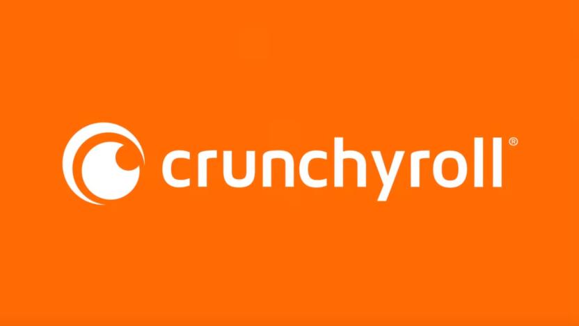 A Crunchyroll logo.