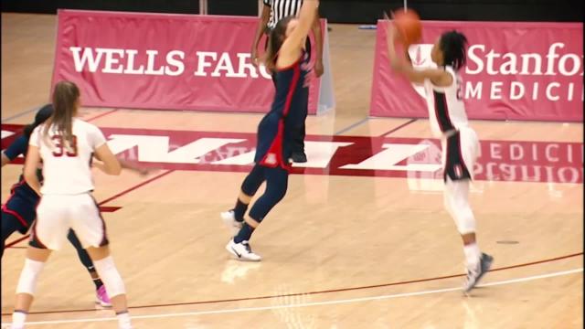 Stanford women's basketball's Kiana Williams is the Cardinal female 2021 Tom Hansen Award winner